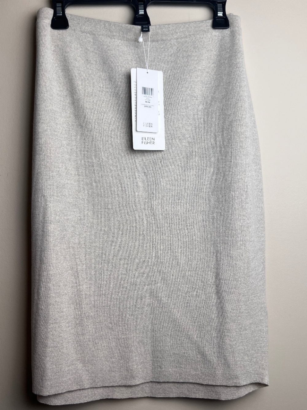 Eileen Fisher Washable Creme Wool Crepe NWT Women’s Skirt Medium